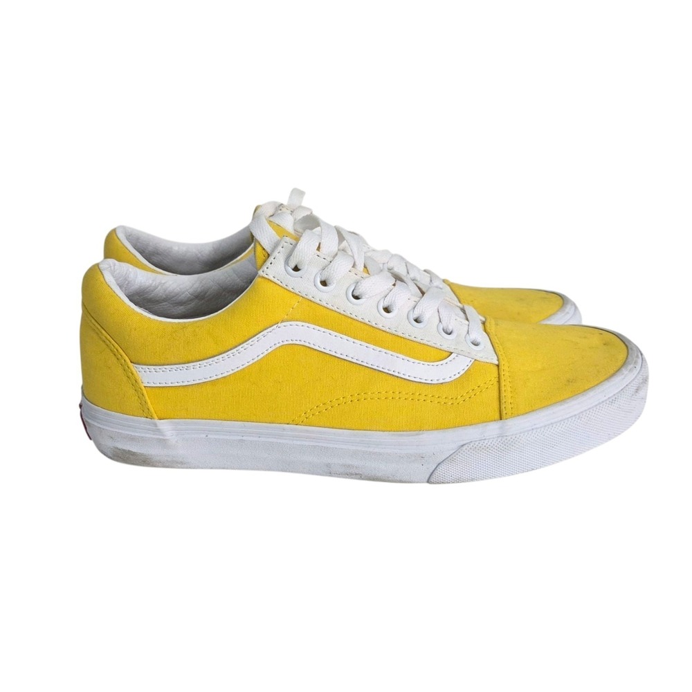 Vans Classic 721454 Casual Shoes Sneakers Yellow Women's 10.5 Unisex‎ Men's 9